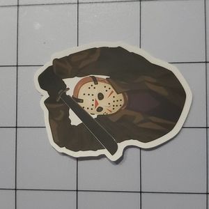 Friday the 13th JASON Sticker